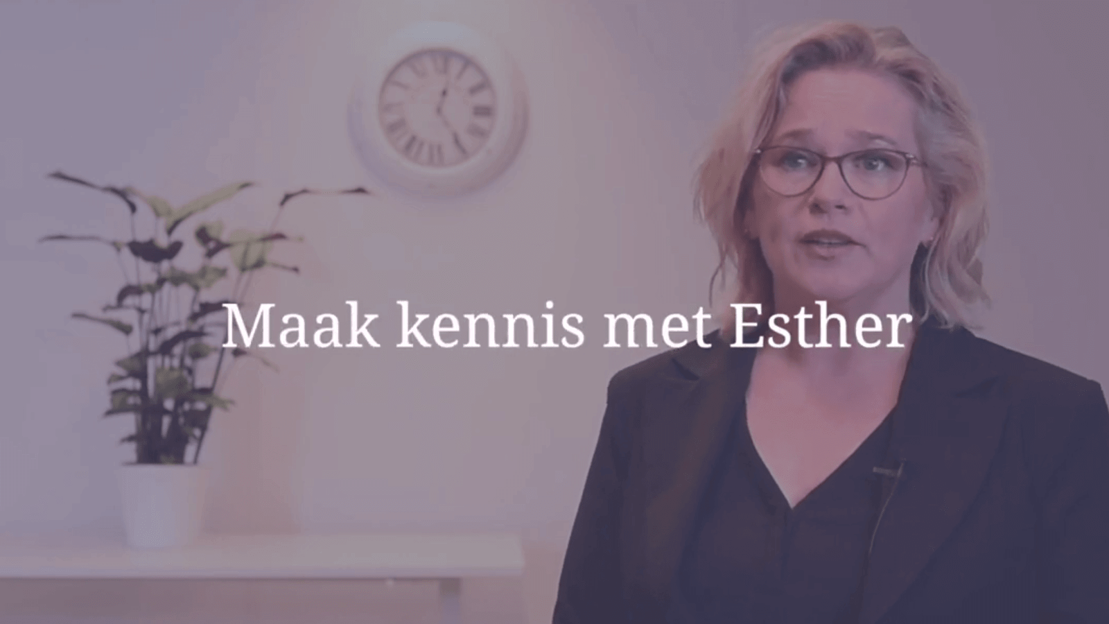 YouTube Screenshot van Esther van Diepen