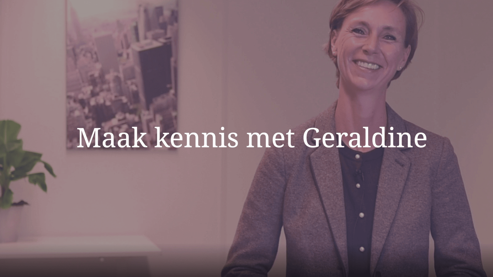 YouTube Screenshot van Geraldine